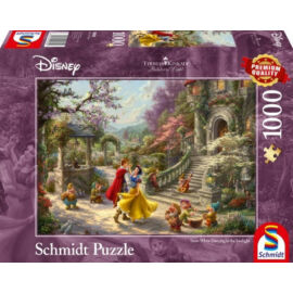 Disney, Hófehérke-tánc akirályfival 1000 db (59625) puzzle