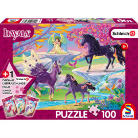 Glade with unicorn family puzzle (100db) +1 AJÁNDÉK Schleich figura