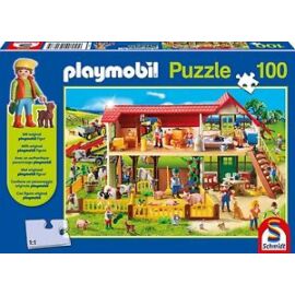 PLAYMOBIL farmház puzzle (100 db) +1 AJÁNDÉK figura
