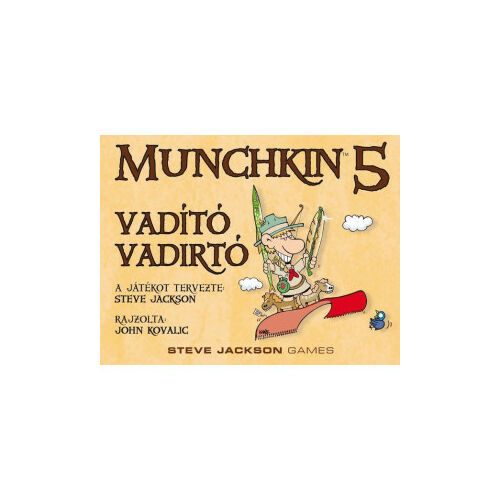 Munchkin5-Vadító vadirtó társasjáték