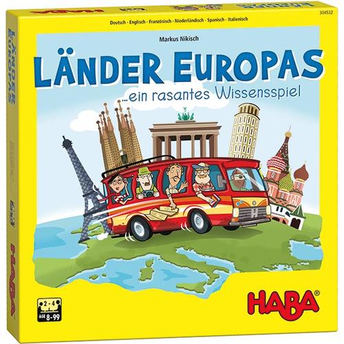 Európa országai társasjáték