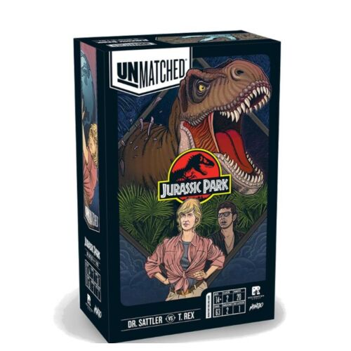 Unmatched: Jurassic Park – Dr. Sattler vs. T. Rex társasjáték (ENG)