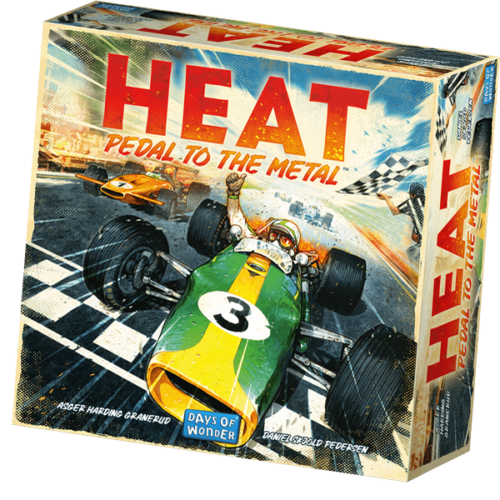 Heat- Padlógáz társasjáték
