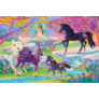 Kép 2/2 - Glade with unicorn family puzzle (100db) +1 AJÁNDÉK Schleich figura